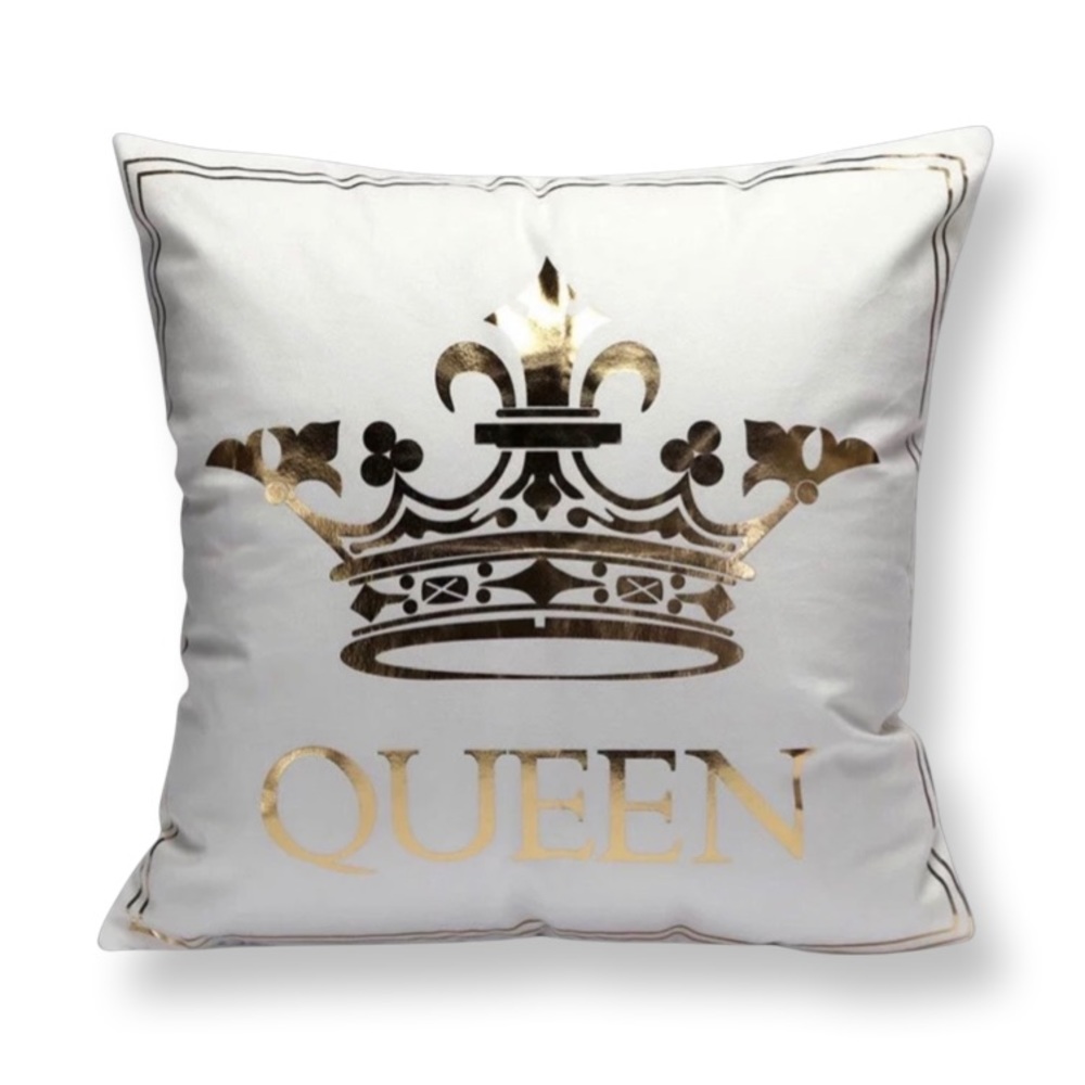 Queen Decorative throw pillowcase cover.NWT